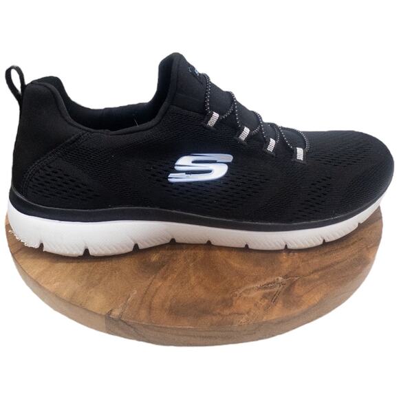 Skechers Summits Machine Washable Women's Sneakers Black 8.5 - Picture 2 of 7
